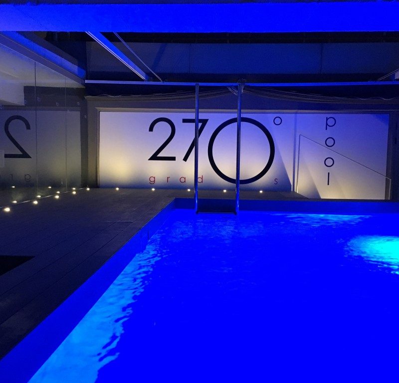 Nueva piscina 270º